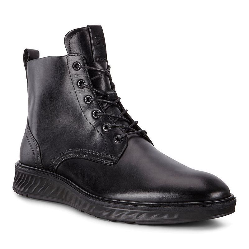 Botas Ecco St.1 Hybrid Para Hombre,Negras,035627-XFD